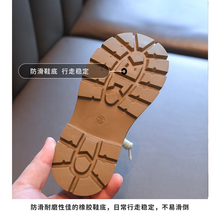 JN6929 - Bốt chần trám cao cổ nhiều màu cho bé size 26-36