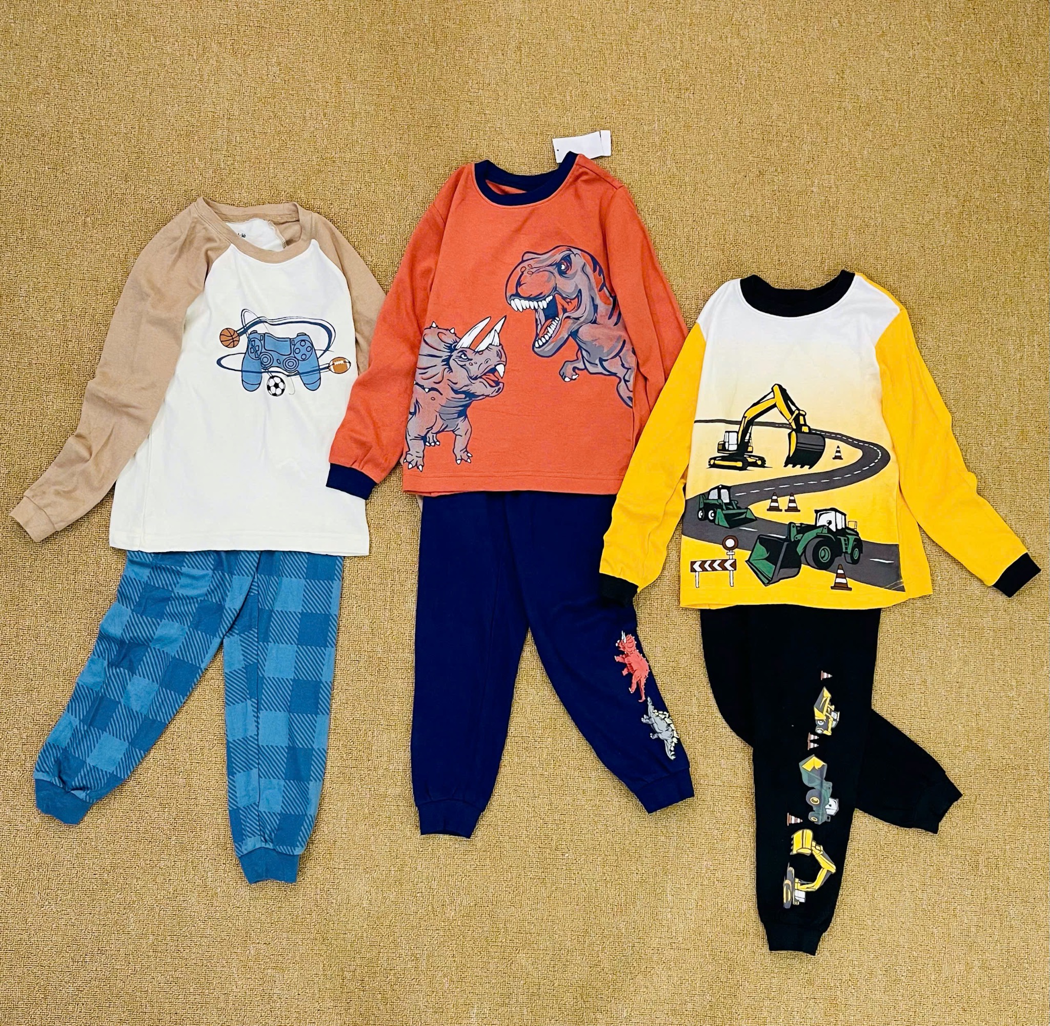 Bộ cotton Pekkle dư xịn bé trai size 2-12y