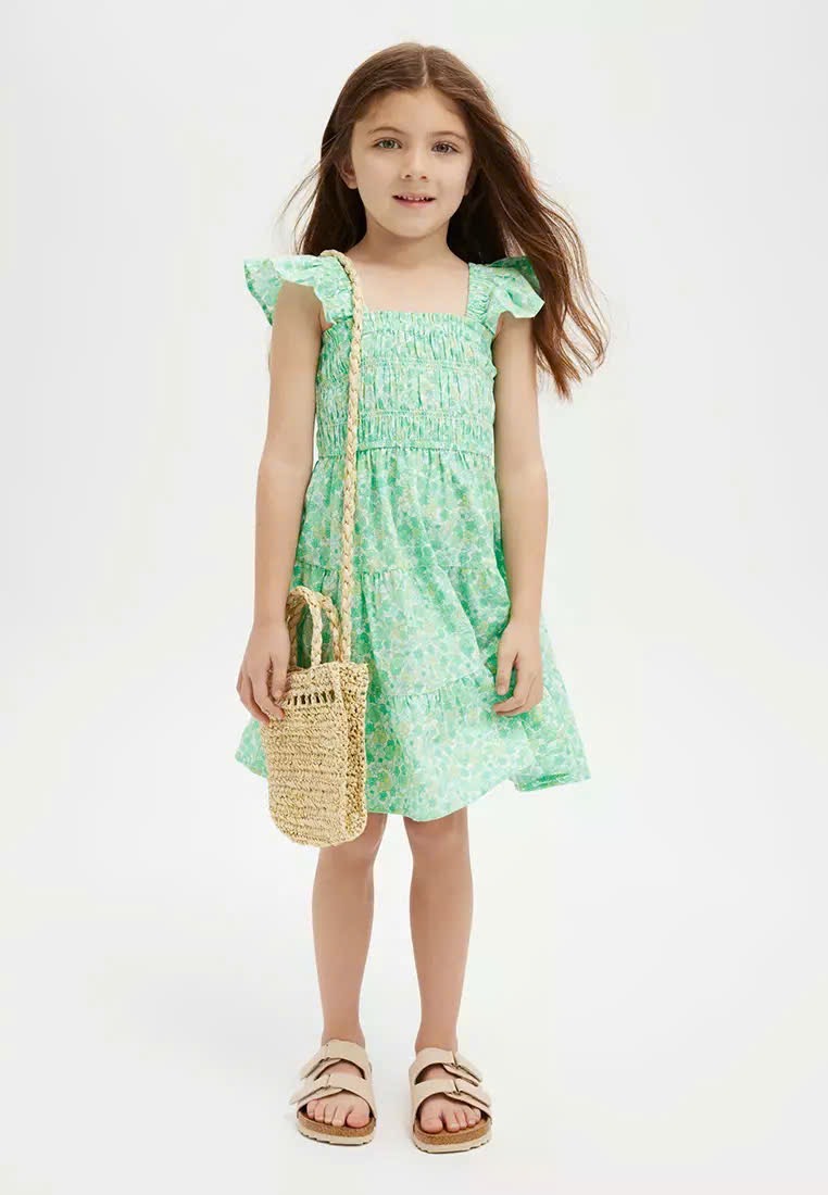 Váy thô cánh tiên Cotton On chun ngực 3 màu size 2 - 10y