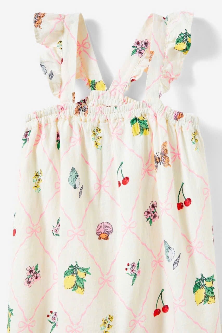 Váy linen cánh tiên Cotton On đuôi cá 3 màu size 2 - 14y