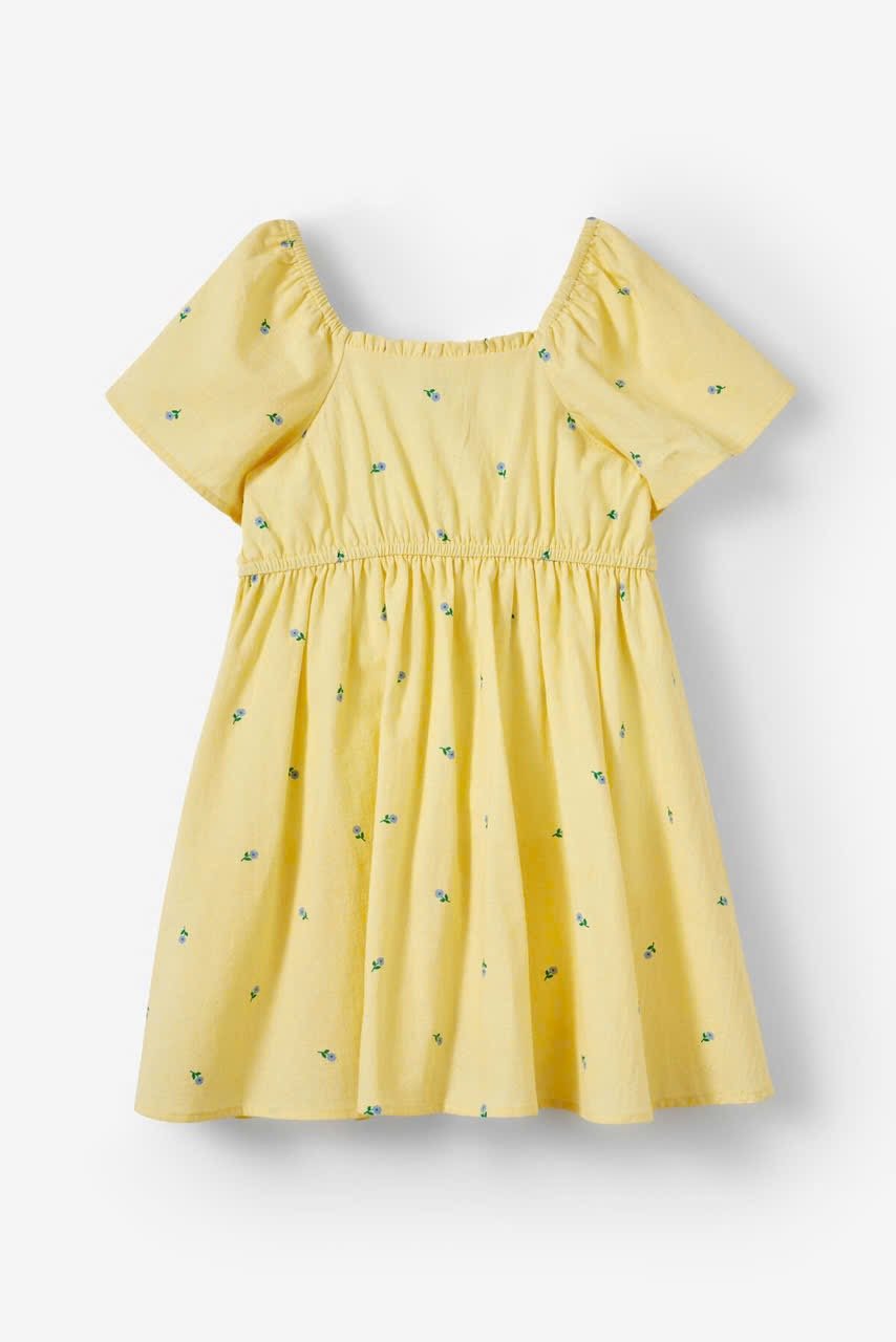 Váy thô chun eo Cotton On 3 màu Bé Gái size 2 - 10y