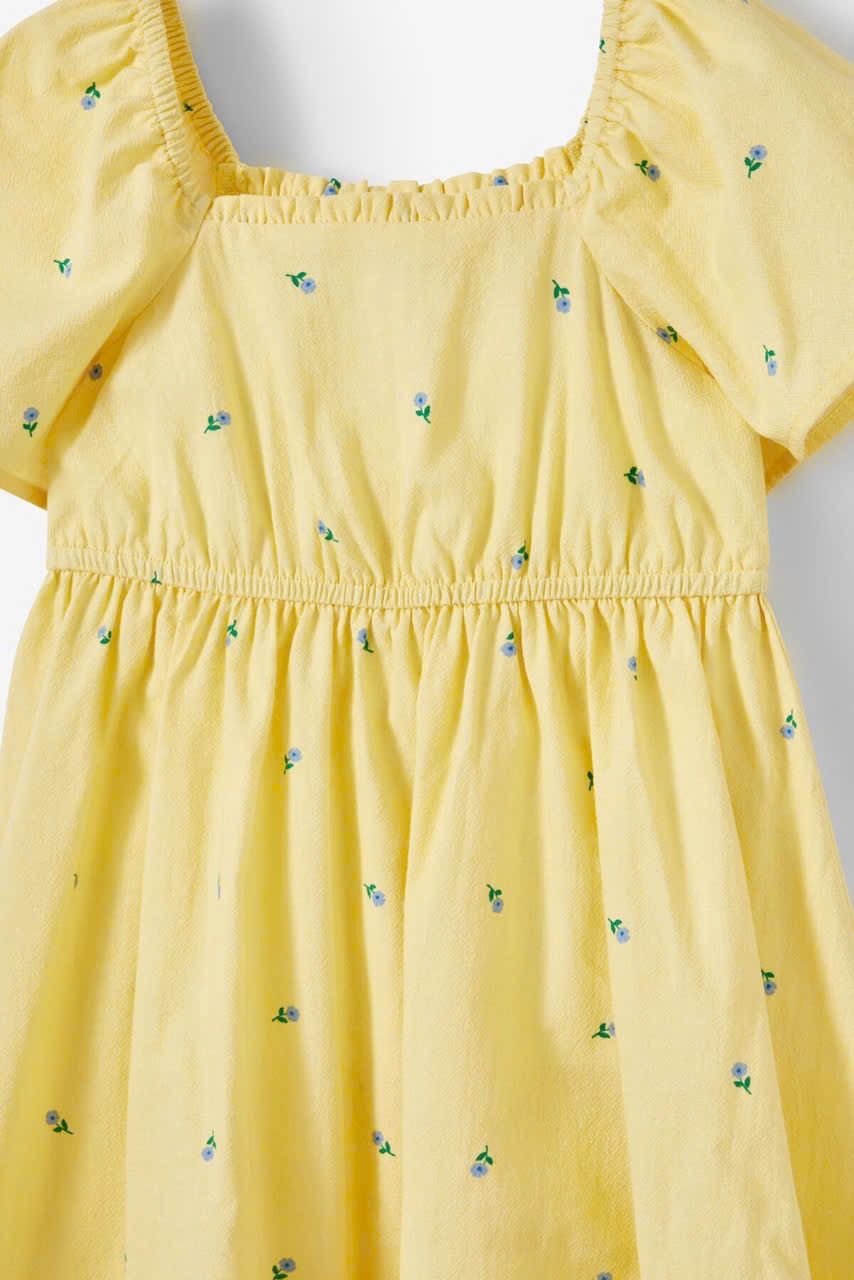 Váy thô chun eo Cotton On 3 màu Bé Gái size 2 - 10y