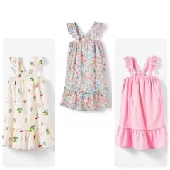 Váy linen cánh tiên Cotton On đuôi cá 3 màu size 2 - 14y