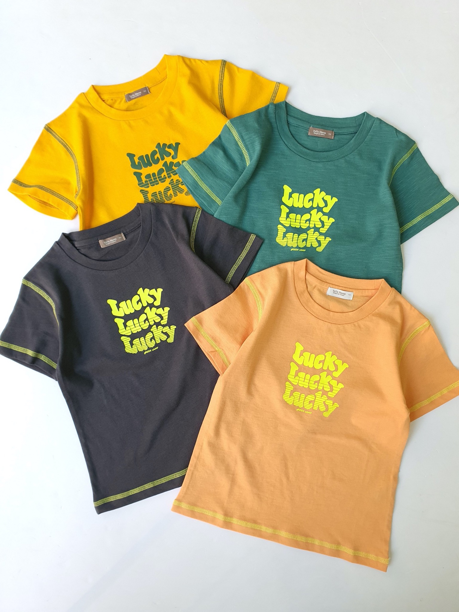 Áo cotton Toto Heros lucky nhiều màu BTBG size 100-150