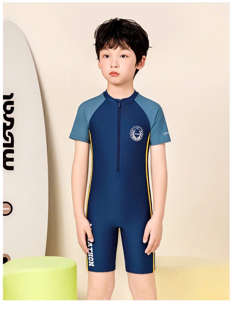 0035 - Bộ bơi liền thân YUKE nhiều màu cho bé trai size XL-6XL