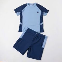 Bộ bơi rời xanh phối navy 361 Luck bé Trai size 150