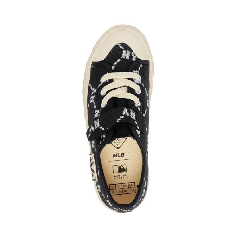 Giày M.L.B Kids PlayBall Dia Monogram RedSox 2 màu đen/nâu