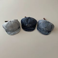 Mũ lưỡi le vành mềm denim Newyork BTBG size 3m-2y