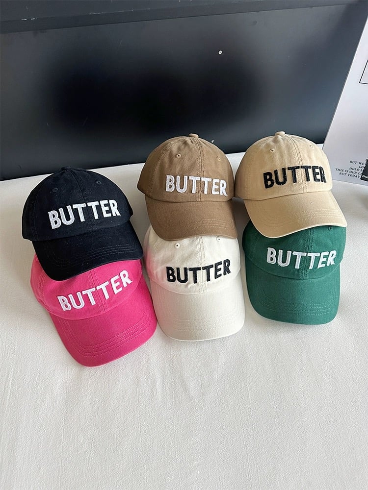 Mũ lưỡi trai Butter nhiều màu BTBG size 3-12y