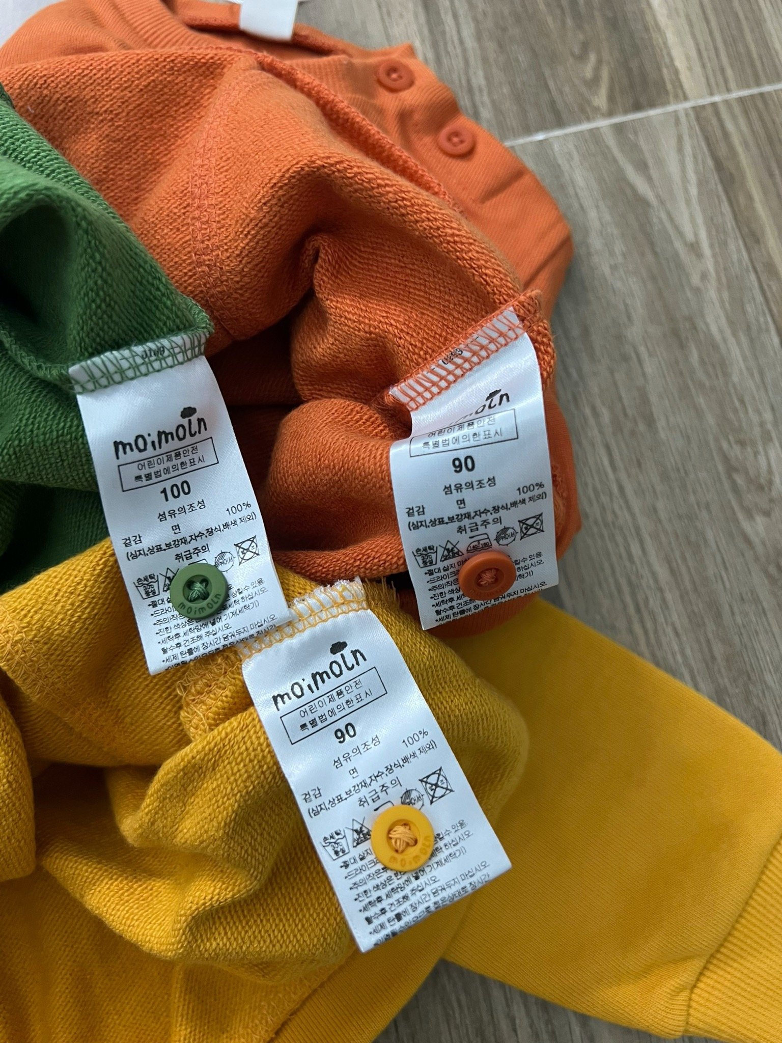 Áo nỉ da cá Moimoln hình động vật 3 màu size 90 - 130