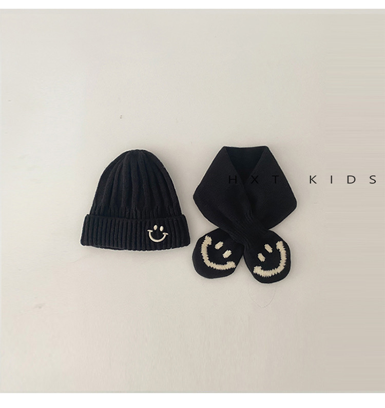 Set khăn + mũ mặt cười nhiều màu BTBG size 1-5y