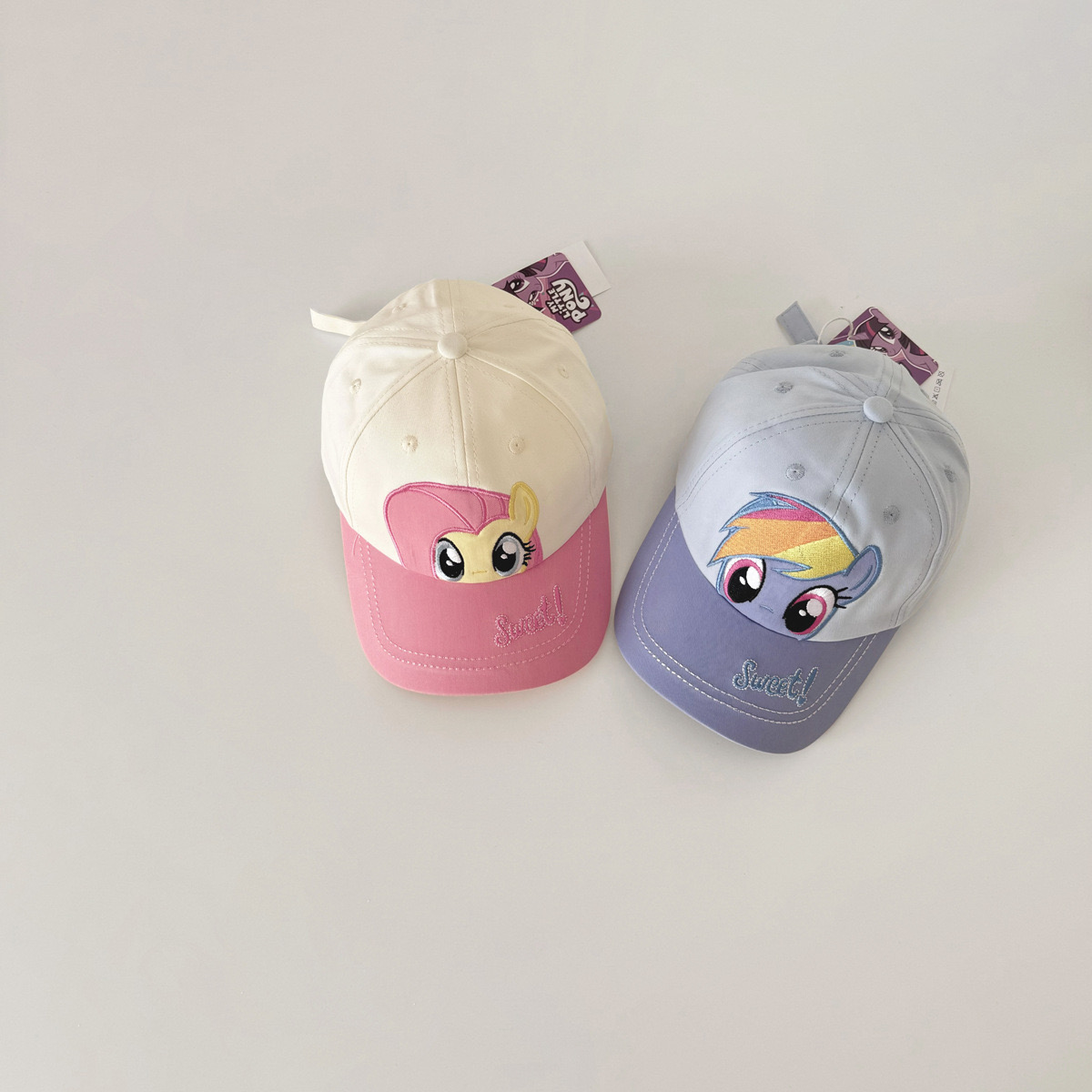 Mũ lưỡi trai Pony nhiều màu cho bé gái size 3-6y