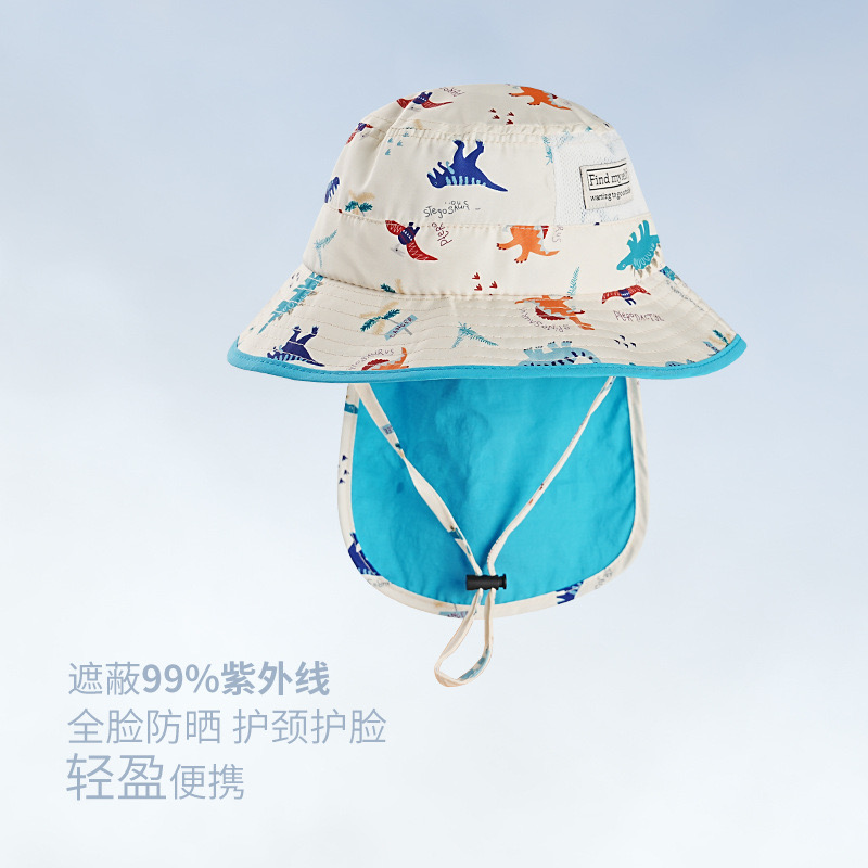 Mũ vành chống nắng nhiều màu cho bé size 1-4y