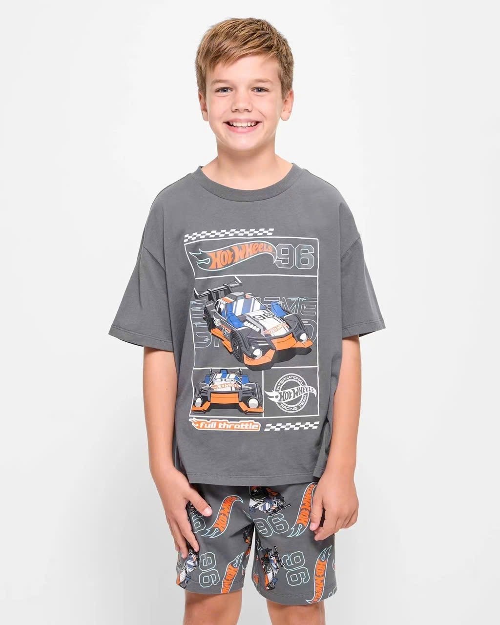 Bộ cotton Mario, Naruto, Pokemon dư xịn nhiều màu cho bé trai size 7-16y