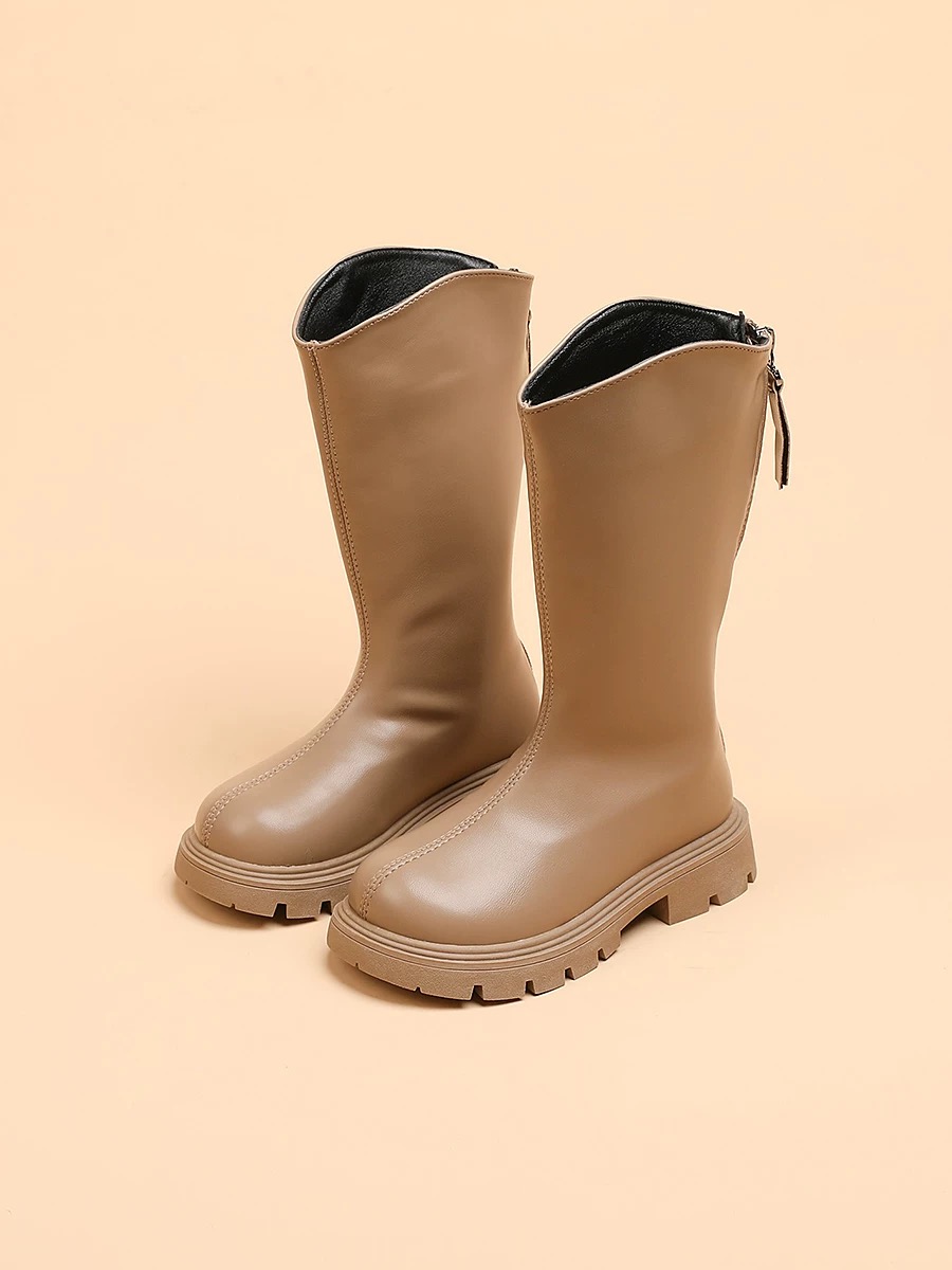 F3063 - Bốt cao cổ da mềm 3 màu BG size 26-36