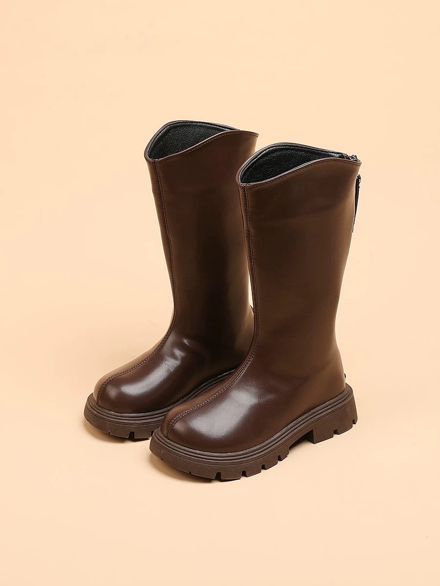 F3063 - Bốt cao cổ da mềm 3 màu BG size 26-36