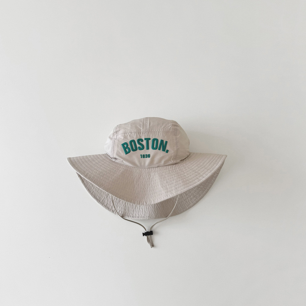 Mũ vải vành Boston nhiều màu cho bé 4-12y