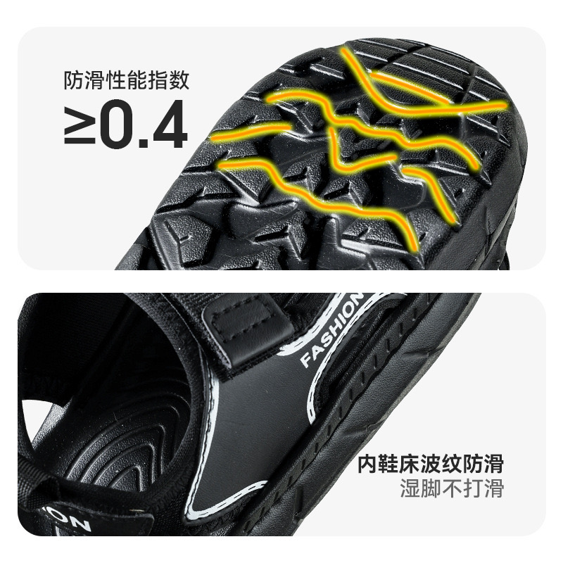 Sandal Mario siêu nhẹ quai dán nhiều màu cho bé size 24-29