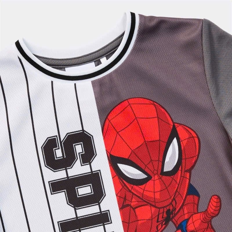 Bộ thể thao Marvel dư xịn Spiderman, Sonic nhiều màu bé trai size 3-8y