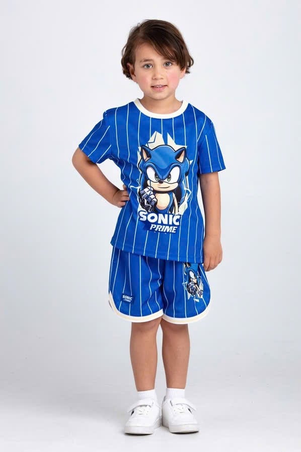 Bộ thể thao Marvel dư xịn Spiderman, Sonic nhiều màu bé trai size 3-8y