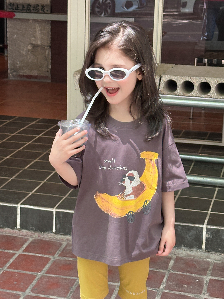 Áo cotton AMBB hoạ tiết nhiều màu cho bé size 90-170
