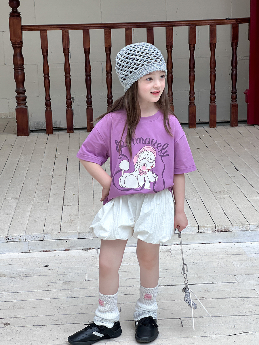 Áo cotton AMBB hoạ tiết nhiều màu cho bé size 90-170