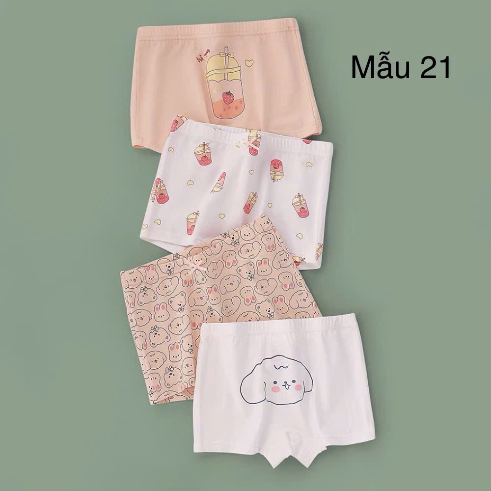 Set 4 chip đùi Bé Gái nhiều mẫu size 100 - 160