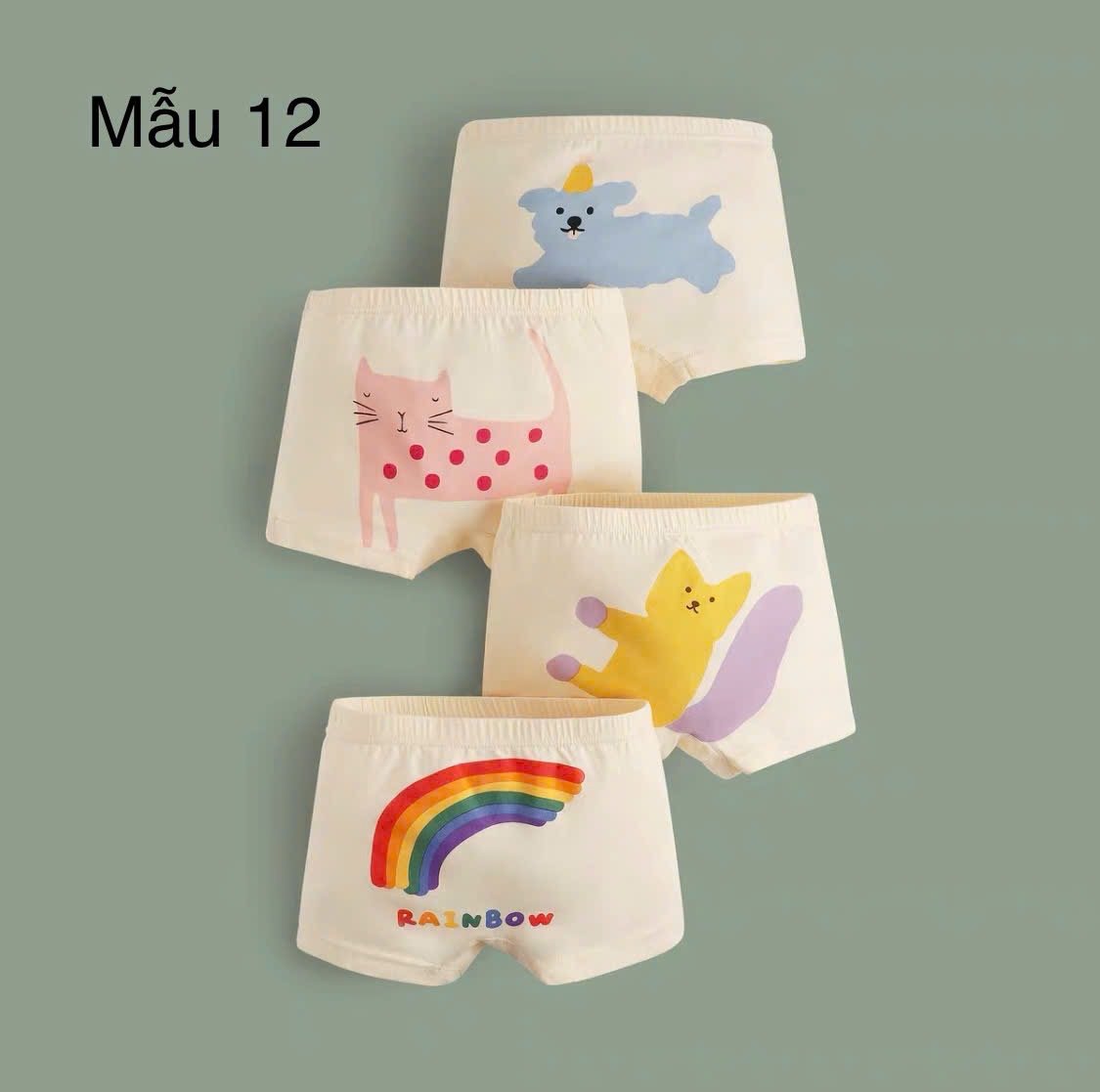 Set 4 chip đùi Bé Gái nhiều mẫu size 100 - 160