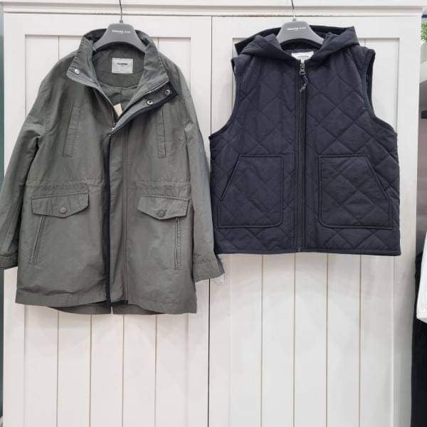Áo khoác jacket gió 2 lớp /Gile chần bông Renoma xuất Hàn