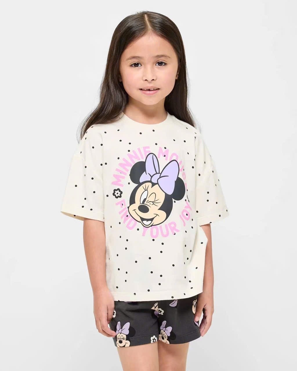 Bộ cotton, thun tăm minnie, bluey, carebear nhiều mẫu bé gái dư xịn size 1-8y