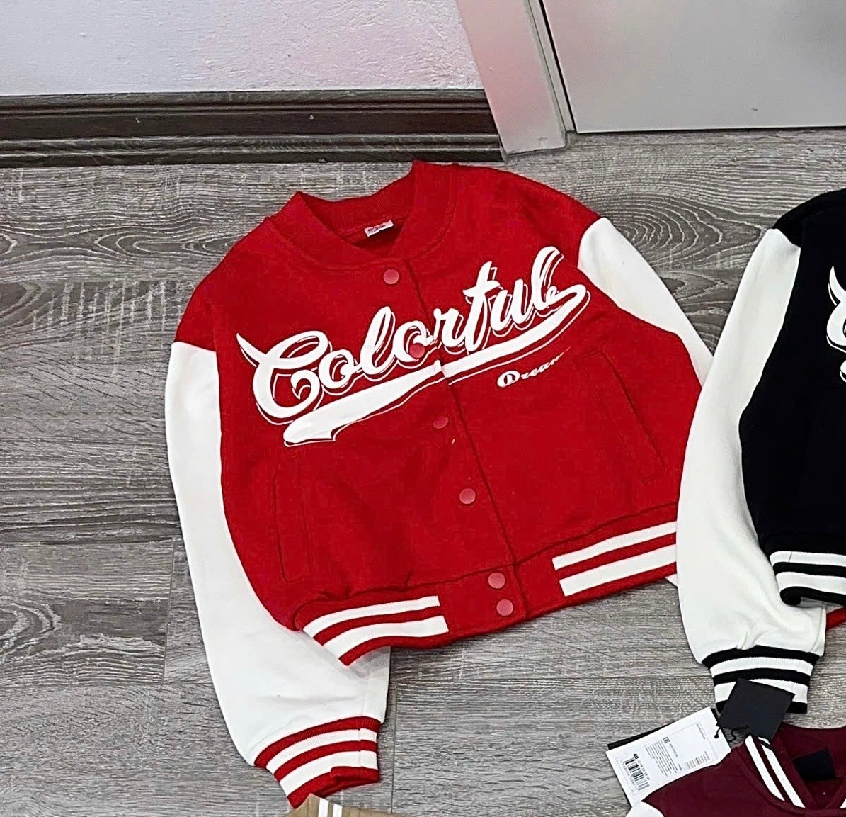 Áo khoác bomber nỉ bông Ostin dư xịn nhiều màu cho bé size 3-15y (dáng ngắn)