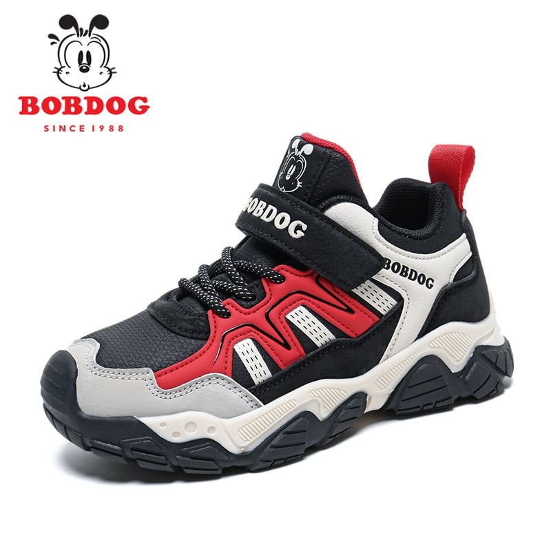 K679 - Giày thể thao Bobdog quai dán 2 màu cho bé size 30-39