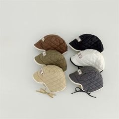 Mũ phao chần trám lót nỉ mềm Yuansu trơn nhiều màu BTBG size 1-5y