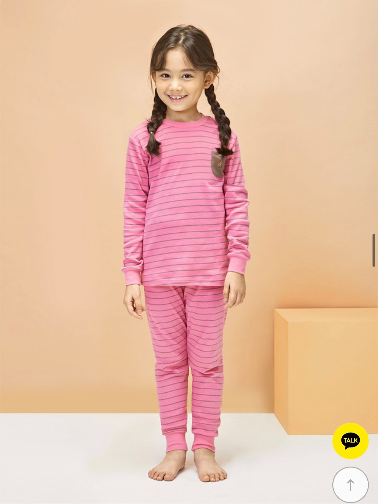 Bộ cotton Uni xuất Hàn kẻ nhiều màu túi ngực thêu gấu size 90-160