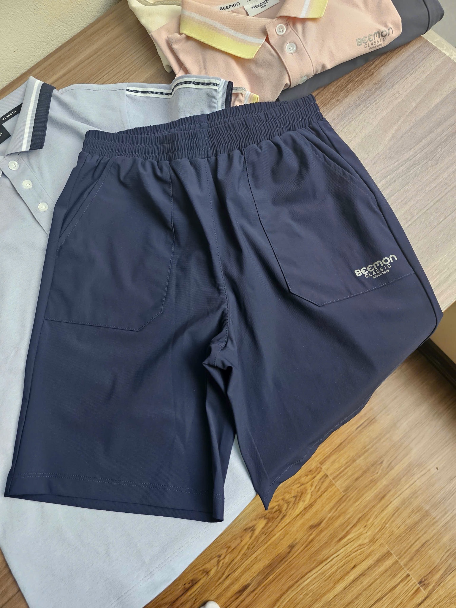 Bộ polo Beemon cổ đức nhiều màu cho bé size 120-160