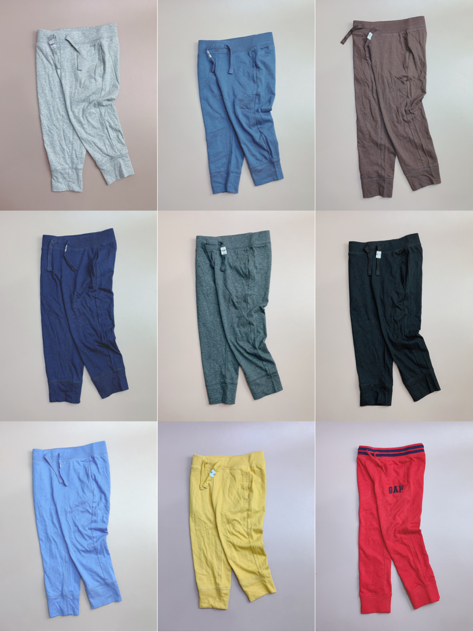 Quần cotton Baby Gap Bé Trai - trơn màu