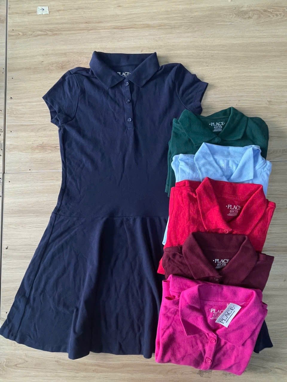 Váy polo cổ đức P.lace dư xịn cho bé gái size 5-14y