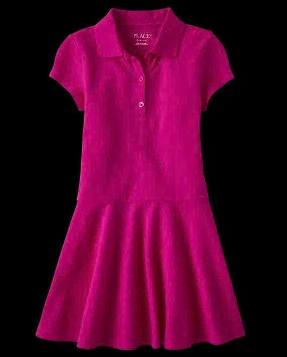 Váy polo cổ đức P.lace dư xịn cho bé gái size 5-14y