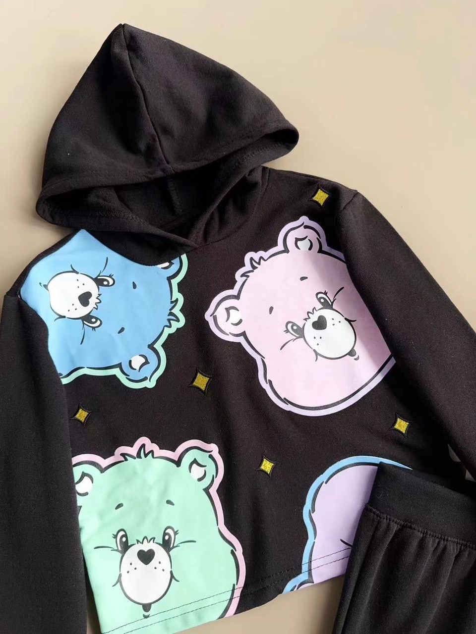 Bộ nỉ Disney dư xịn hoạ tiết CareBear/ Minnie cho bé gái size 4-16y