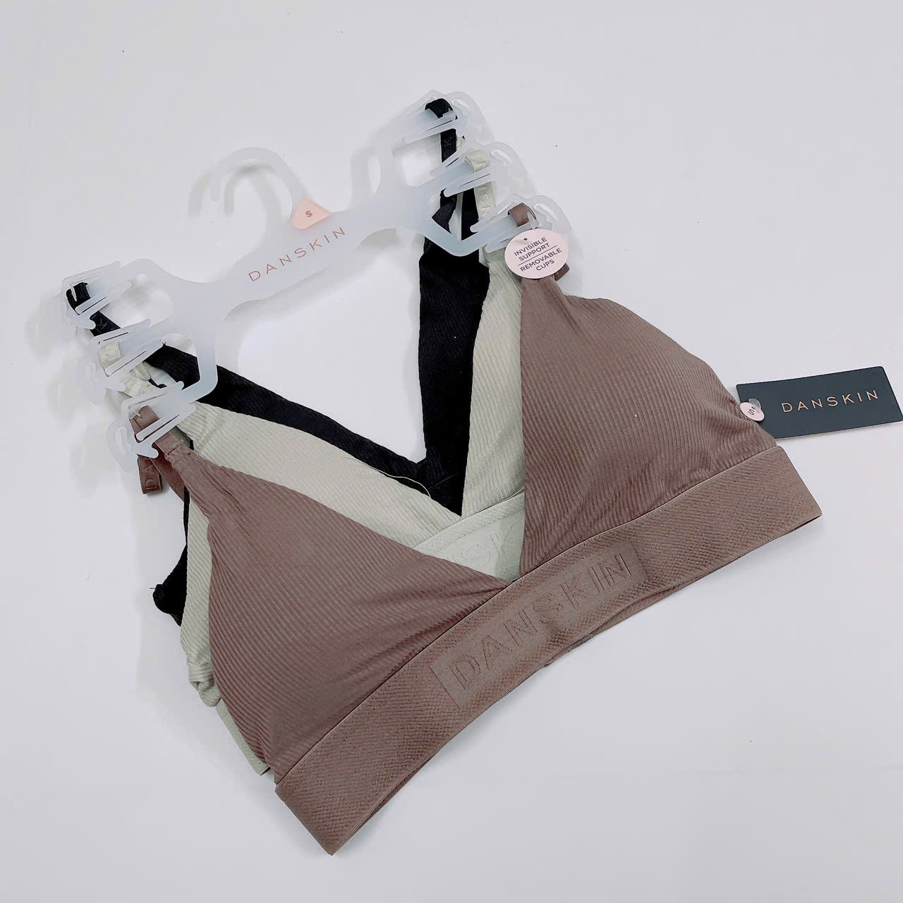 Áo Bra D.a.n.s.k.i.n dư xịn chất rayon mềm mịn bản chun không gọng cho Mẹ