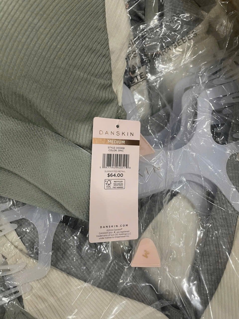 Áo Bra D.a.n.s.k.i.n dư xịn chất rayon mềm mịn bản chun không gọng cho Mẹ