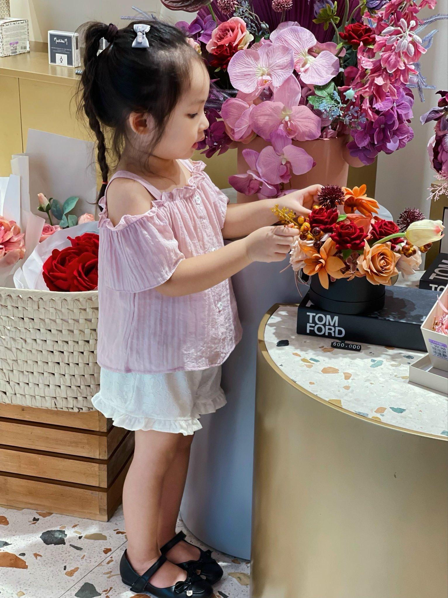 Bộ Lennco áo hai dây + quần ren trắng BG size 1-10y