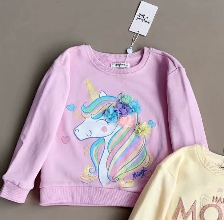 Áo nỉ Disney, Hollyland dư xịn nhiều màu bé gái size 3-12y