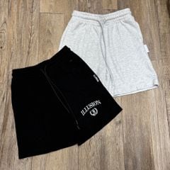 Quần short da cá GGJJ dư xịn 2 màu đen/ghi cho bé size 6-14y