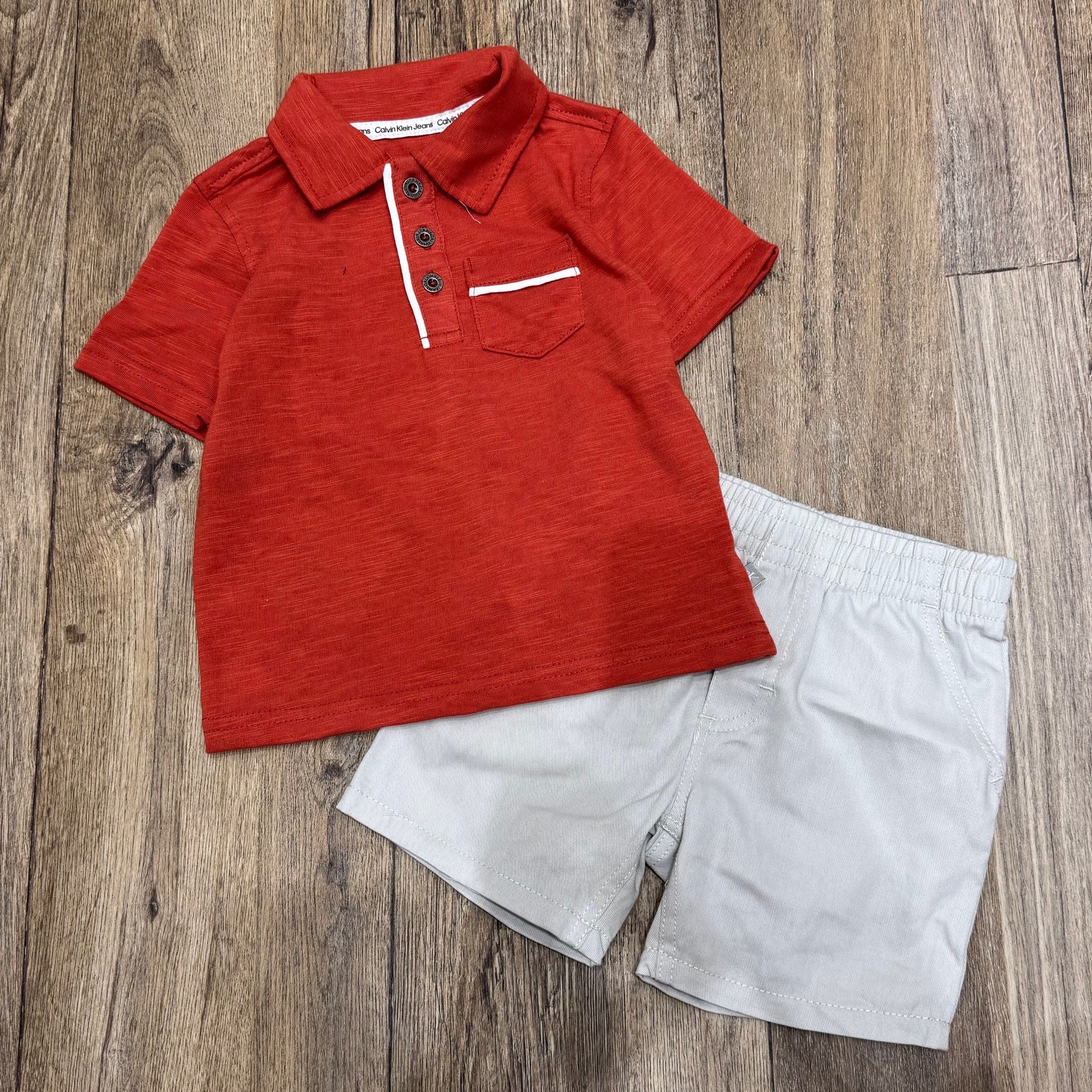 BM1 - Bộ polo cổ đức C K, T M dư xịn nhiều màu bé trai size 1-7y