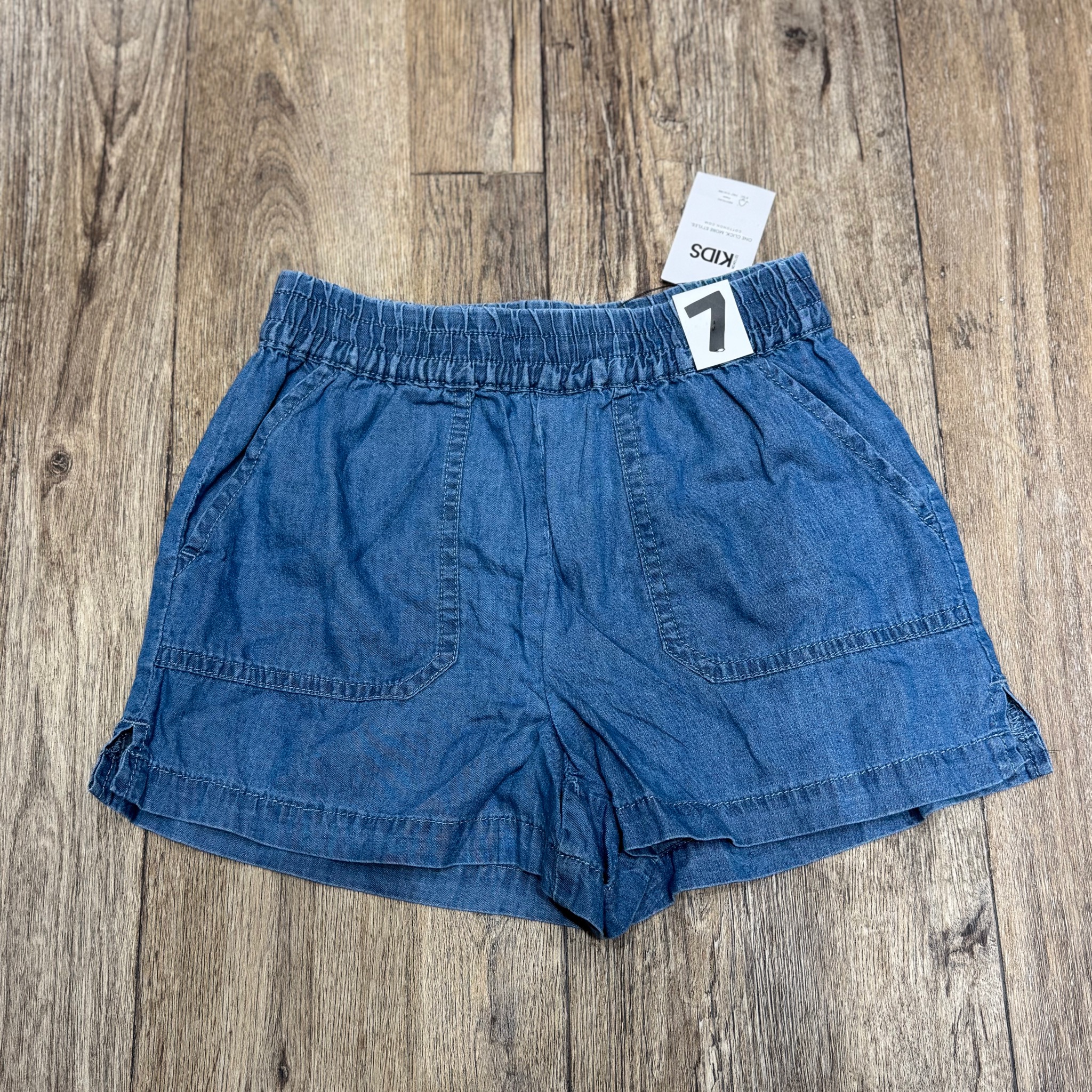 Quần short linen Cotton On 6 màu cho Bé Gái size 2 - 10y