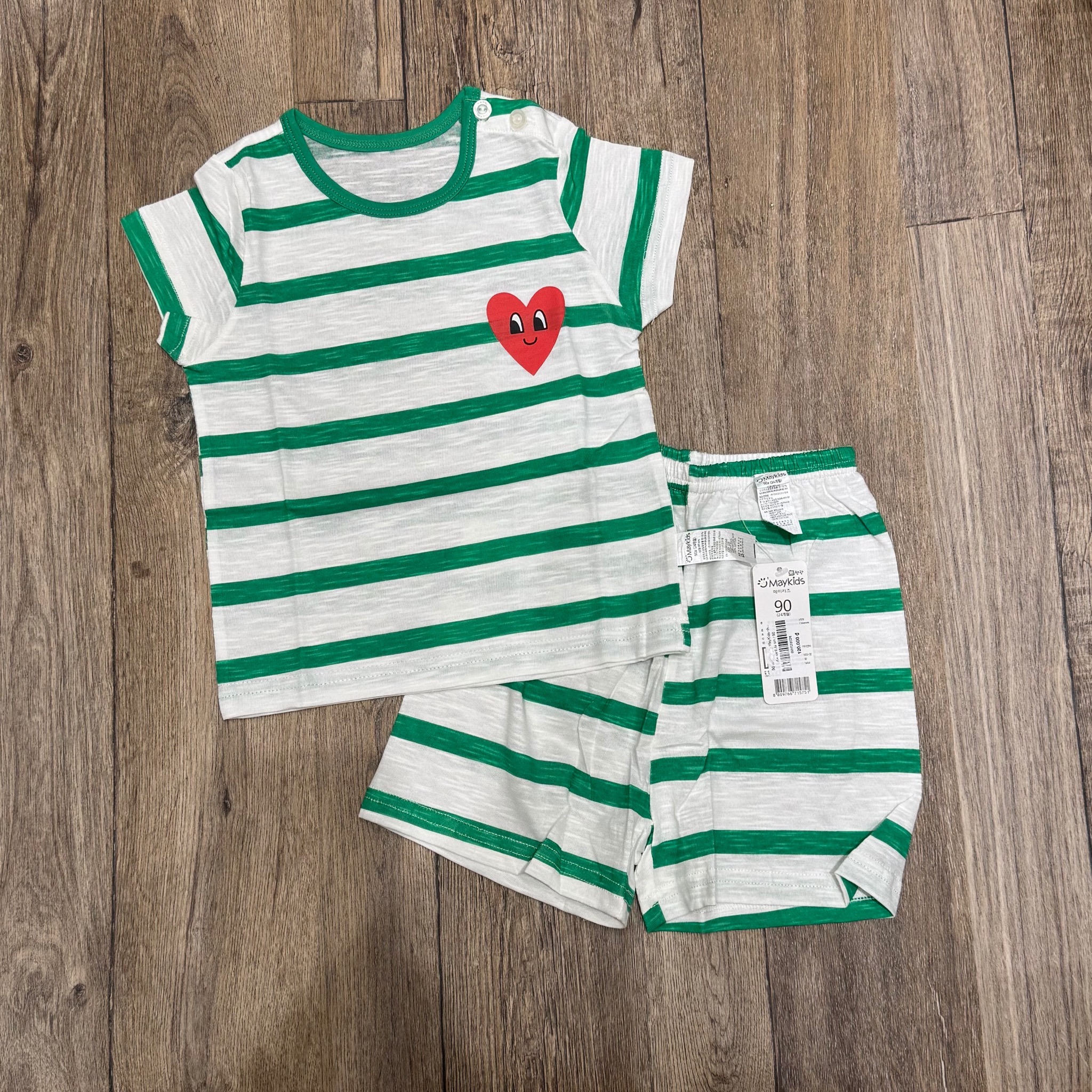 Bộ cotton giấy MayKids nhiều hình cho Bé size 80 - 160