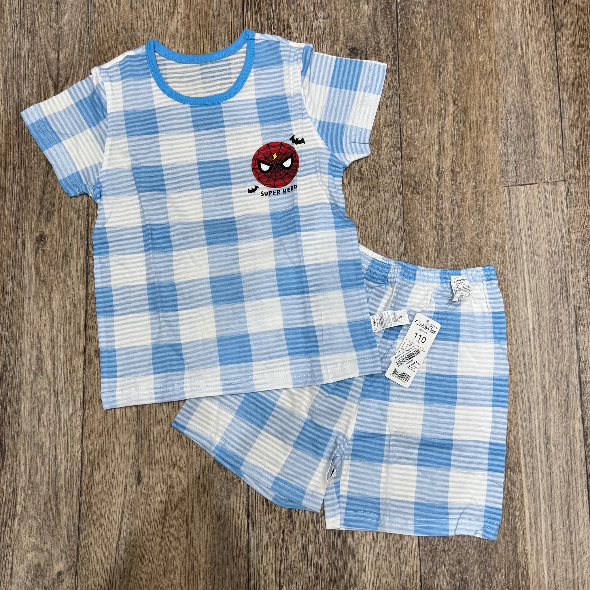 Bộ cotton giấy MayKids nhiều hình cho Bé size 80 - 160