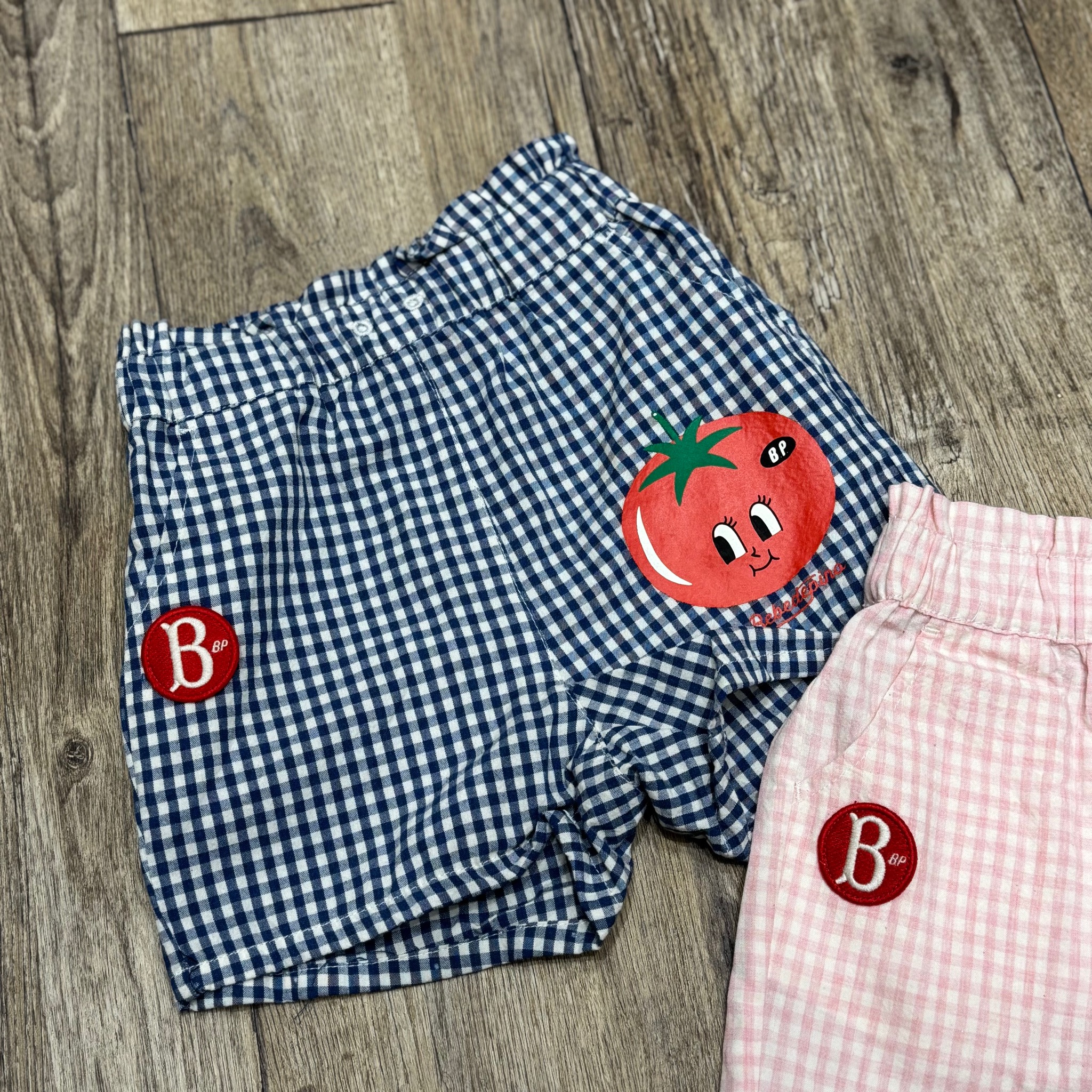 Quần thô Bebe De Pino kẻ caro 2 màu cho bé size 85-100