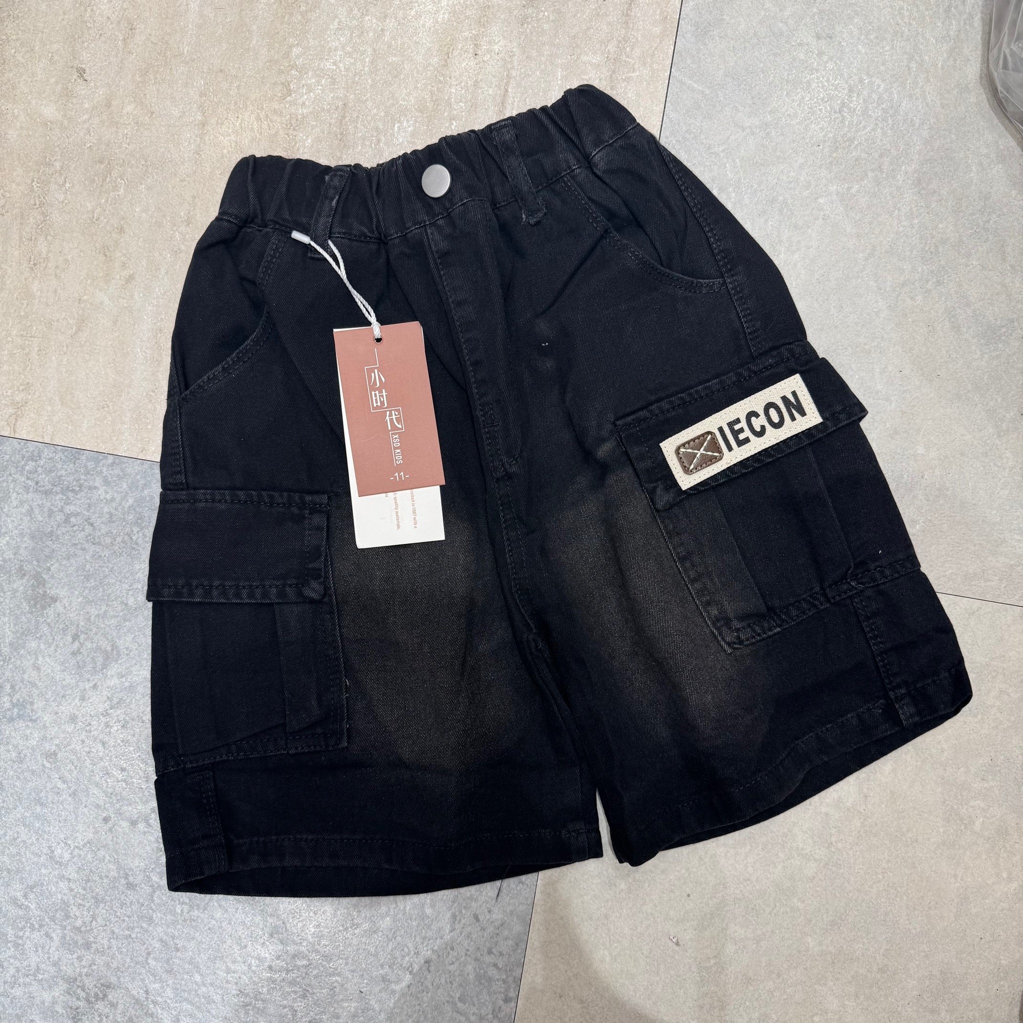 (Size 110-150 ) - Quần short jean mềm QC nhiều mẫu cho bé trai size 110-150